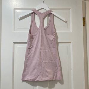 Light Pink Lululemon Racerback Tank Top - size 4